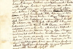 Vitális István jelentése a Szécsénykovácsiban történtekről, a Kaloda ellopása és összetörése, Krúdy Pál inzultálása. 1848. 04. 24.