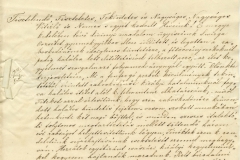 Gyermekgyilkos nőnek V. Ferdinánd megkegyelmez (eredeti aláírás, fejléc). 1848.08.15.