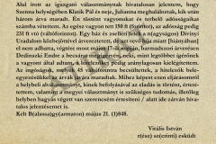 Szennai lelkész halála után maradt árvák vagyonának rendezése. 1848.05.21.