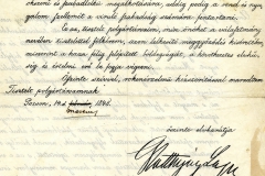 „Tisztelt polgártársam!” – Batthyány Lajos értesítése a felelős nemzeti minisztérium létrehozásáról szóló törvény felterjesztéséről az ellenzéki választmány nevében. 1848. március 14.