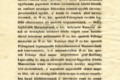 A Helytartótanács értesítése, hogy a király leirata szerint elfogadja az országgyűlés javaslatát felelős magyar kormány felállításáról, a nádort felhatalmazza a tárgyalásokra. 1848. március 27.