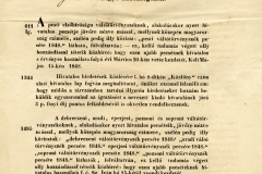 Hirdetmények a pecsétek változásáról. 1848.06.05.