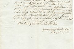 A Pester Zeitungban a második negyedévben megjelent hirdetési díjak befizetésére felszólítás és jegyzék. 1848.11.06.