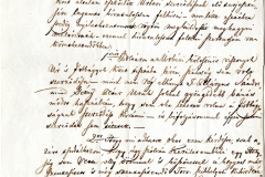 Chikán Gábor jelentése a poltári úrbéri viszonyokról: nem volt szerződés. 1848.03.29.
