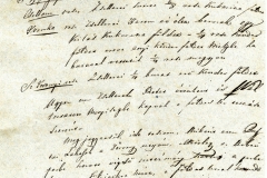 Básthy Miklós jelentése a törvények kihirdetéséről. 1848.04.06.