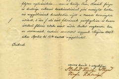 Szeged város átirata a birodalmi politika átértékeléséről, az olaszok, lengyelek függetlenségének támogatása. 1848.04.12.