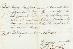Patakiak felvilágosítást kérnek az igazságügyi minisztertől, hogy kisebb királyi haszonvételeket árendába vehetnek-e. 1848.07.13.