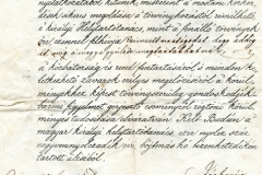 A Helytartótanács felkéri Károlyi János alispánt, hogy a rendfenntartás érdekében továbbra is maradjon a posztján. 1848.03.17.