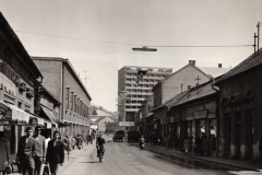 A város központja 1964 májusában.